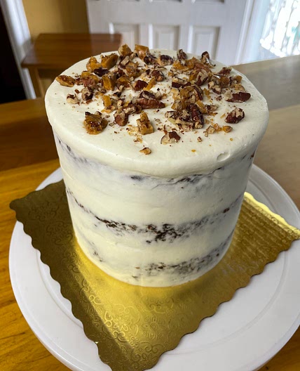 Carrot Cake with Cream Cheese Frosting