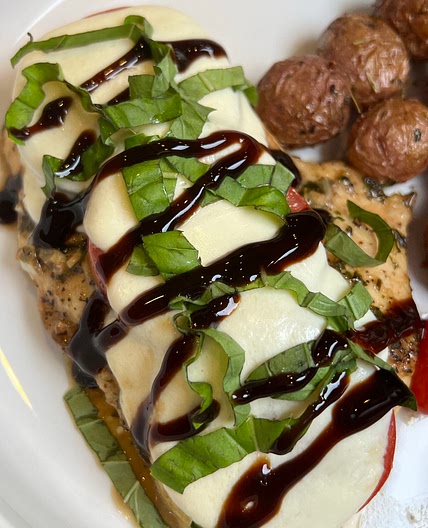 Baked Chicken Caprese 