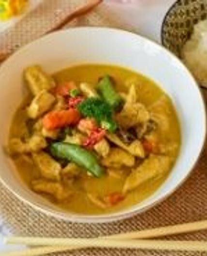 CURRY CHICKEN TART
