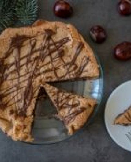 Chestnuts and Chocolate Pie