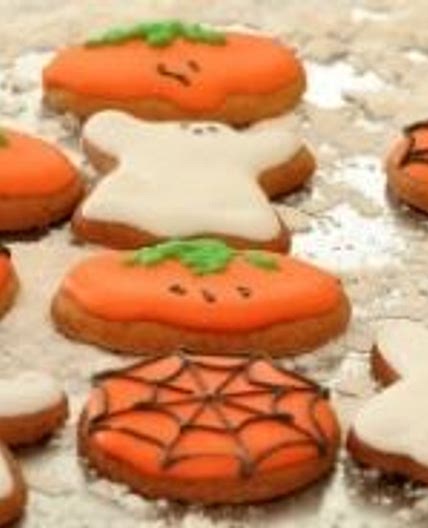 Halloween biscuits