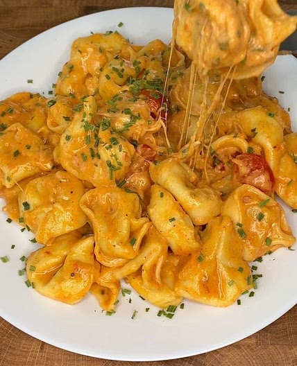 Tortelloni mit Mozzarella