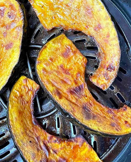 Air Fryer Kabocha Squash