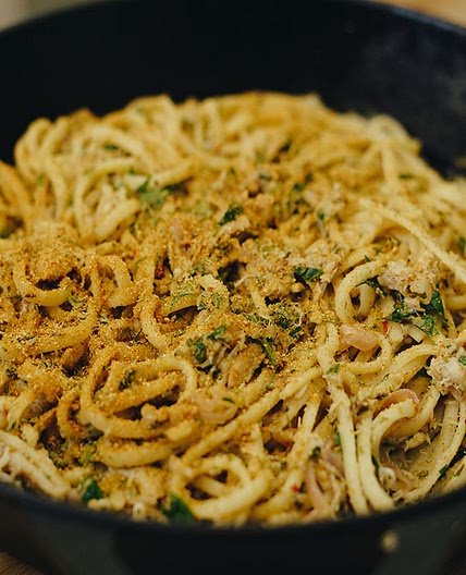 Lemon Crab Pasta