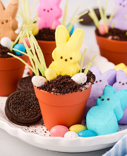 Easter Dirt Cups