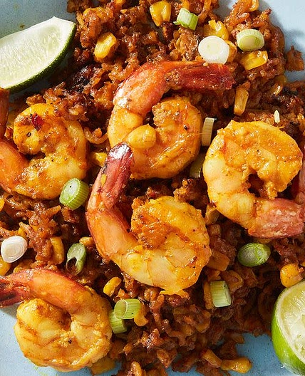 Summer Shrimp & Rice