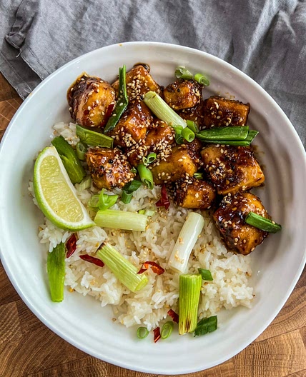 Sticky tofu