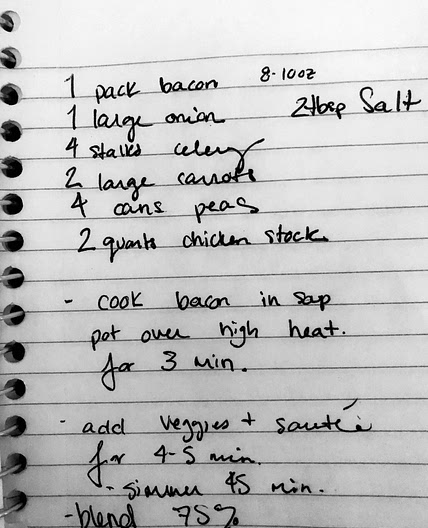 Easy Peasy Pea Soup