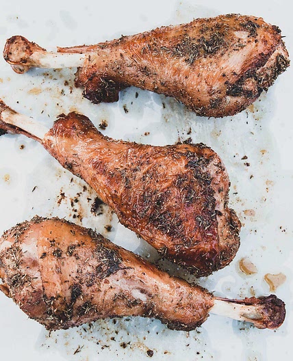 Herb Roasted Turkey Legs