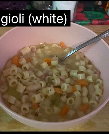 Pasta fagioli (white)