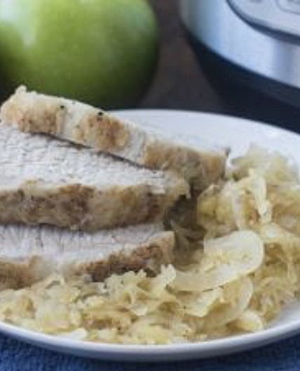 Instant Pot Pork and Sauerkraut