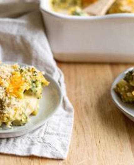 Easy Broccoli Cheese Casserole