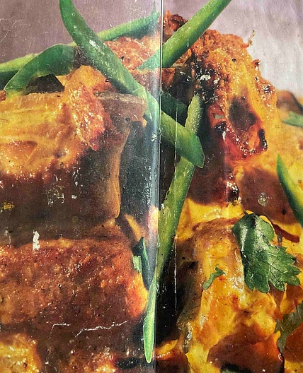Baked Pork with Coconut and Lemongrass