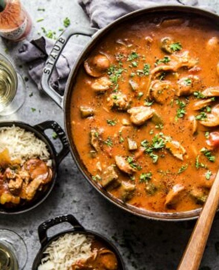 Chicken and Chorizo Gumbo
