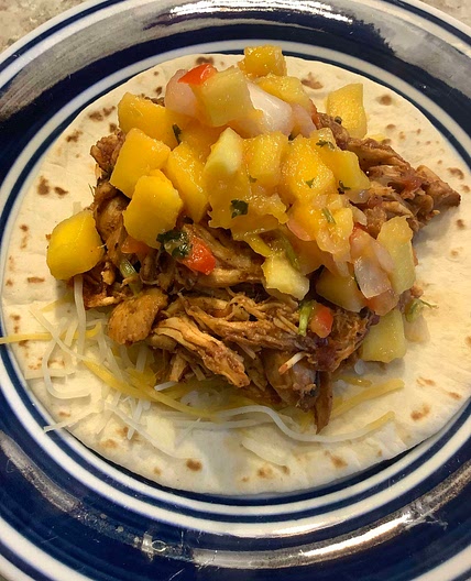 Spicy Chicken Tinga Tacos