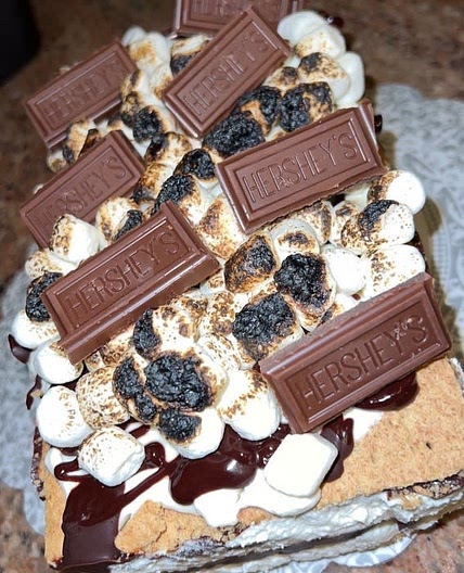 S’mores Icebox cake 