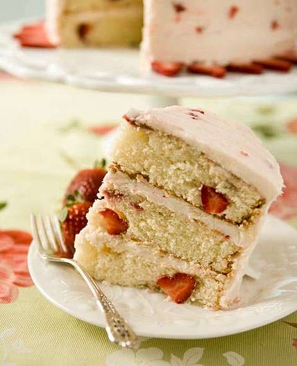 Johnnie Gabriel's Strawberry Cake