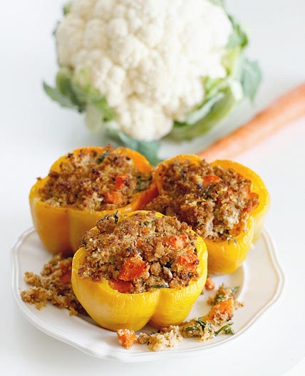 Whole30 Stuffed Peppers — Natasha Red