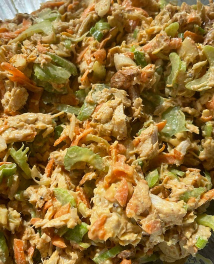 Maple Ginger Chicken Salad