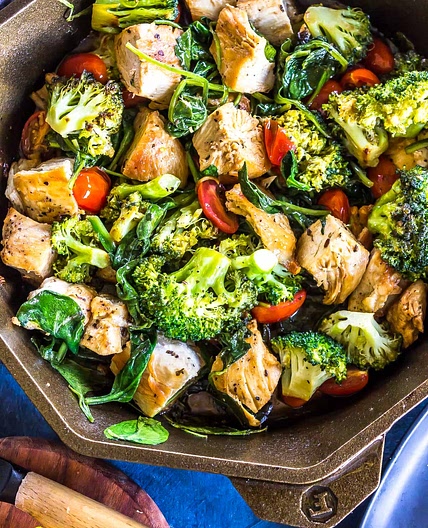 Keto Chicken Broccoli Dish