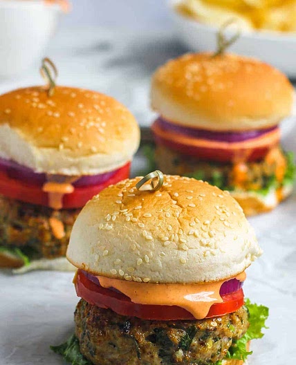 Masala Veggie Burgers