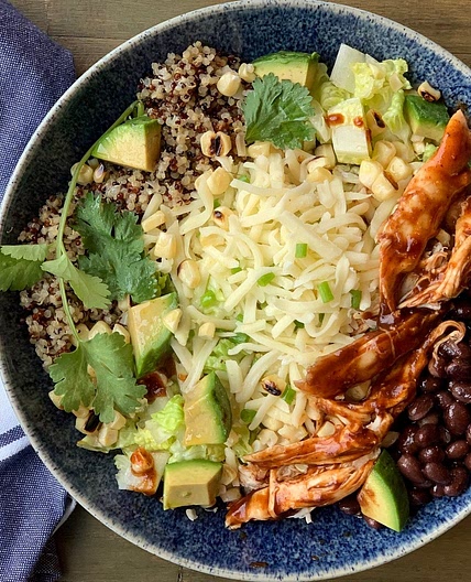 Barbecue Chicken Quinoa Salad - Home Made