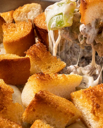 Philly Cheesesteak Casserole