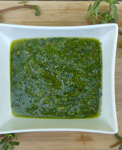Purslane Pistou