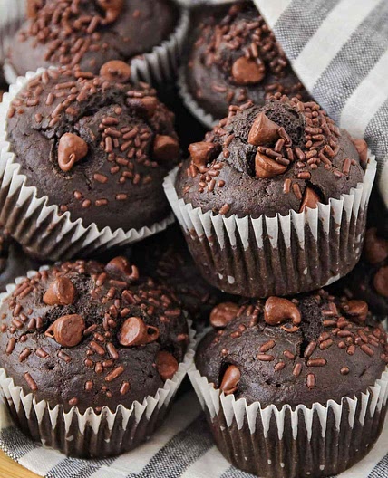 Double Chocolate Chips Muffins
