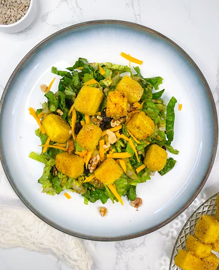 Tofu Walnut Salad