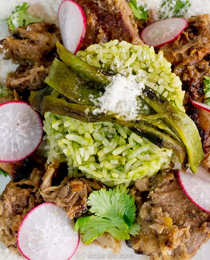 Green Mexican Rice