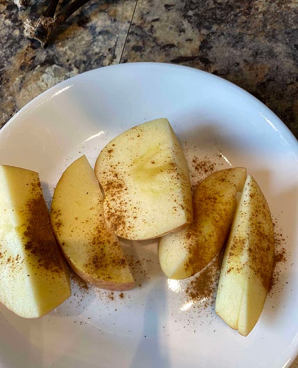 Healthy apple cinnamon 