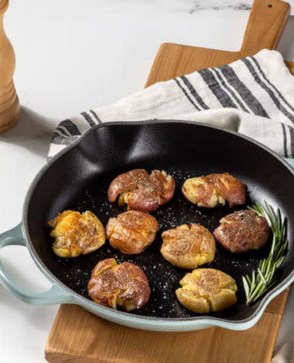 Herbes de Provence Crispy Smashed Potatoes