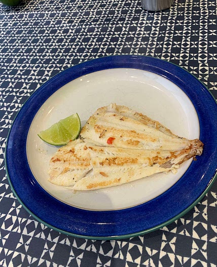 Bahamian Grilled Fish