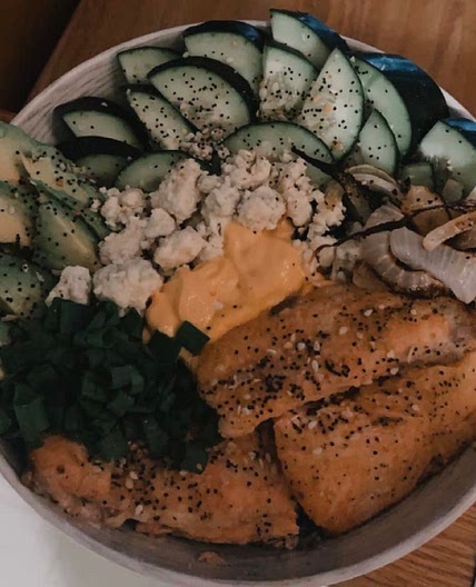 Salmon Leftover Salad