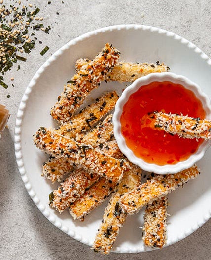 Sriracha Furikake Tofu Fries
