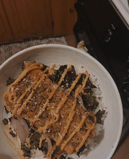 Oven Roasted Salmon Dinner 