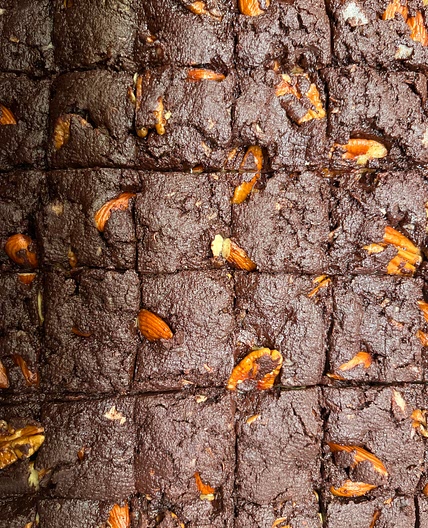 Nutty dark chocolate fudge- Keto