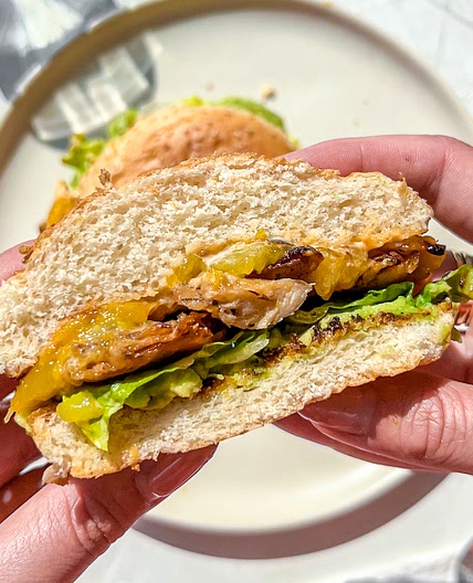 Mango Chicken Burger