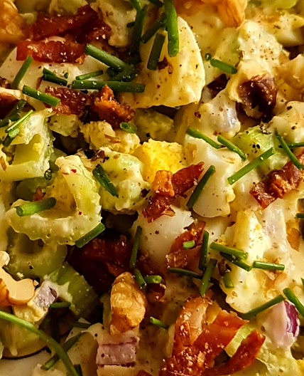 Celery and Egg Lunch Salad
