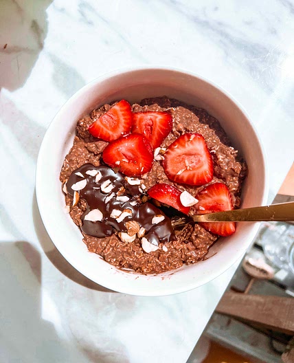 VEGAN NUTELLA OATS