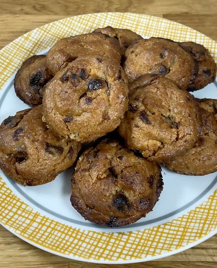 Mint Choc Chip Cookies
