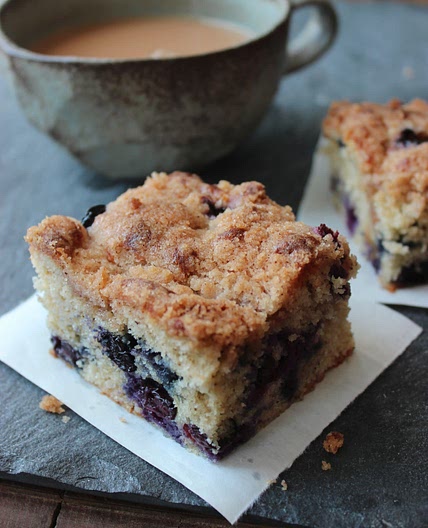 Blueberry Sally Lunn Coffee Cake
