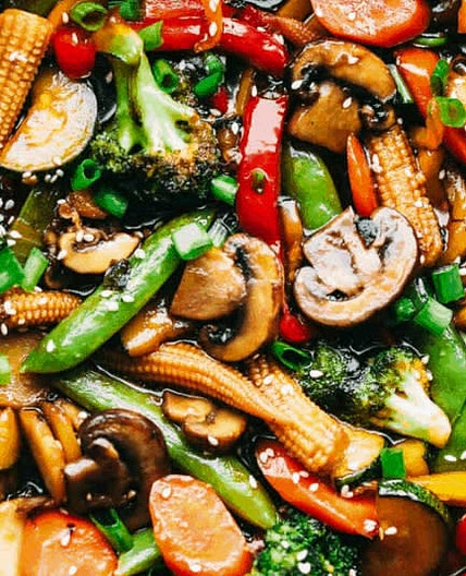Any Veggie Stir Fry! 