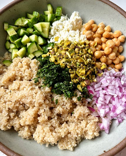 The Viral Jennifer Anniston Salad Made Gluten-free