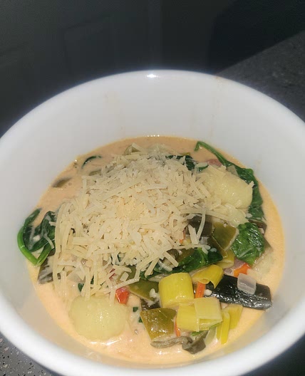 Gnocchi Spinach Soup