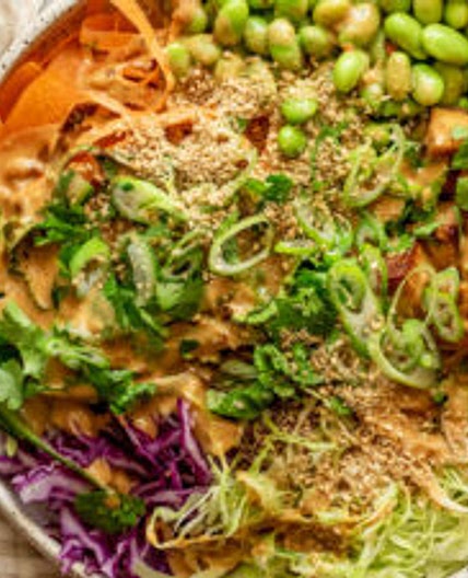 15 Minute Garlic Sesame Noodles