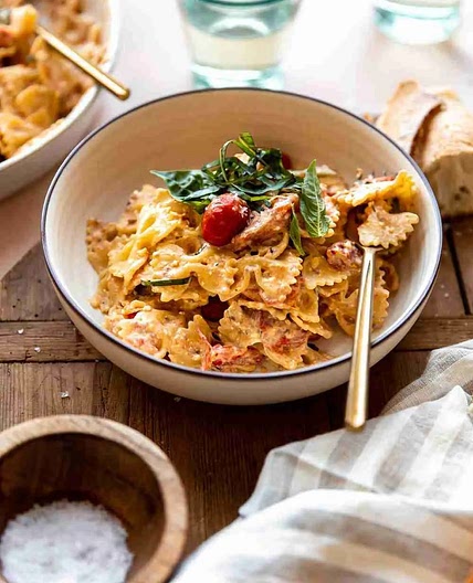 Baked Cream Cheese Pasta