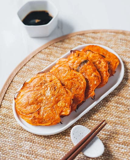 Healthy Kimchi Pancake (Kimchijeon)