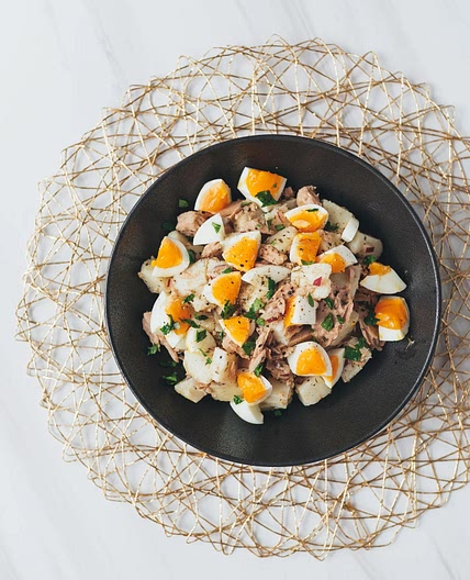 Tuna Potato Egg Salad